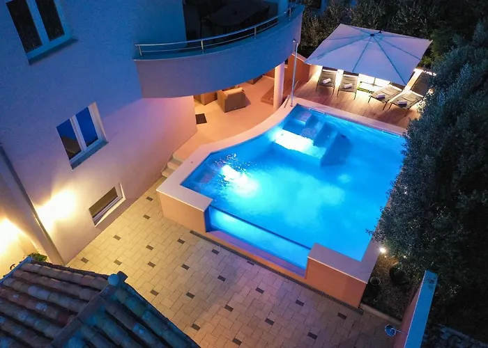 Pool With Traditional Dalmatian Konoba