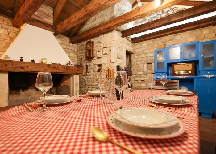 Pool With Traditional Dalmatian Konoba