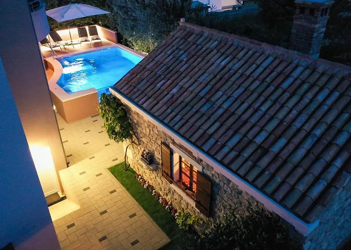Rum i privatbostad Pool With Traditional Dalmatian Konoba